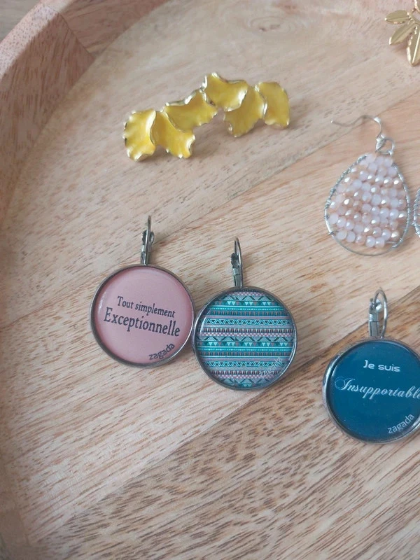 Lot de 7 pares de brincos em perfeito estado 🌸 – photo 3